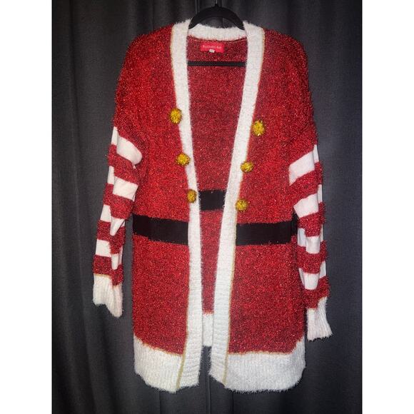 Ugly Christmas Sweater Sweaters - Ugly Christmas Sweater Xmas Cardigan Size Large